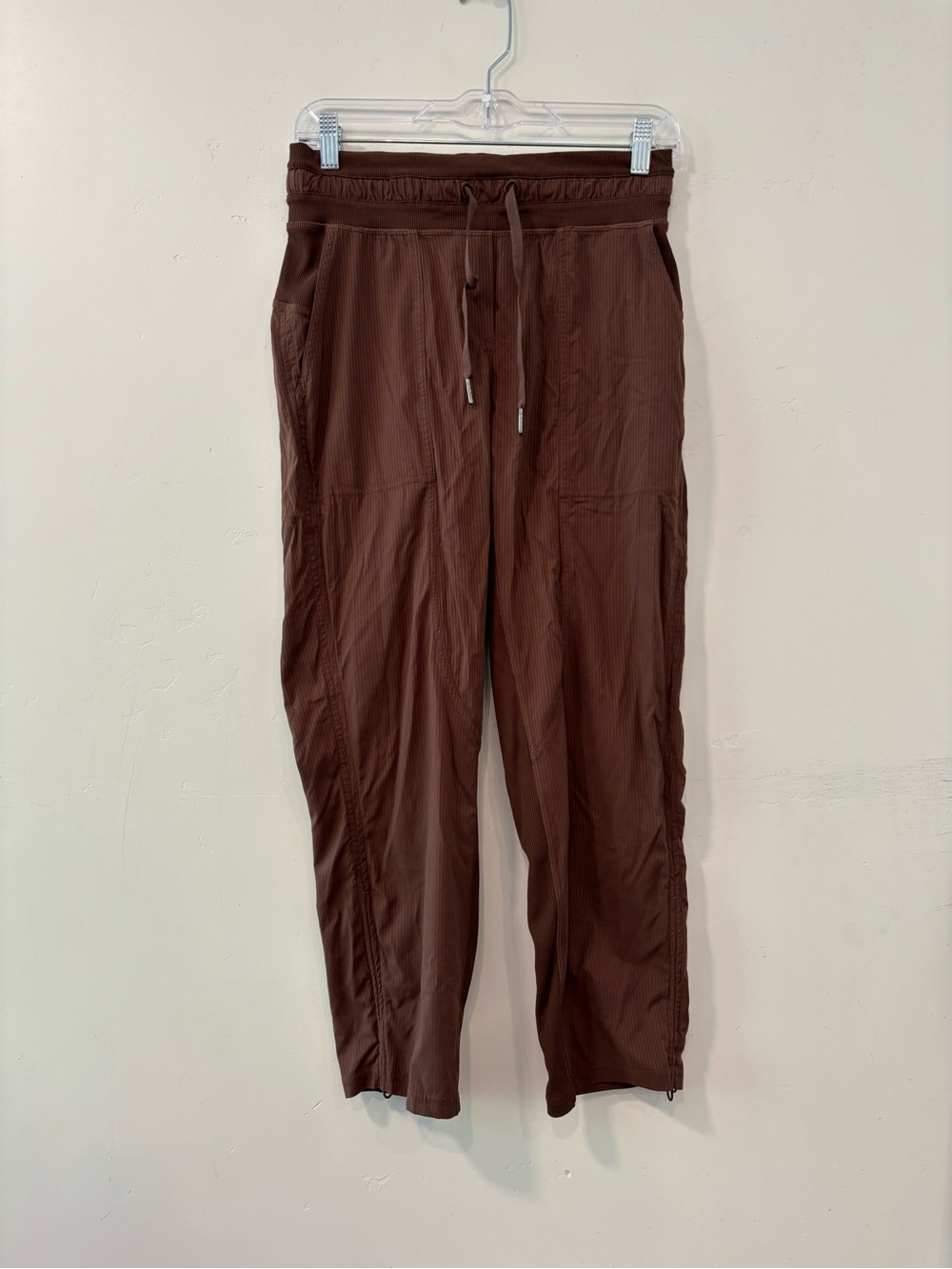 Lululemon Dance Studio Cropped Pants 25" Inseam Midrise Ancient Copper Brown 4